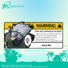 Load image into Gallery viewer, Car Sunshade Warning Stickers