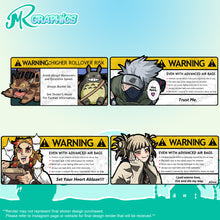 Load image into Gallery viewer, Car Sunshade Warning Stickers