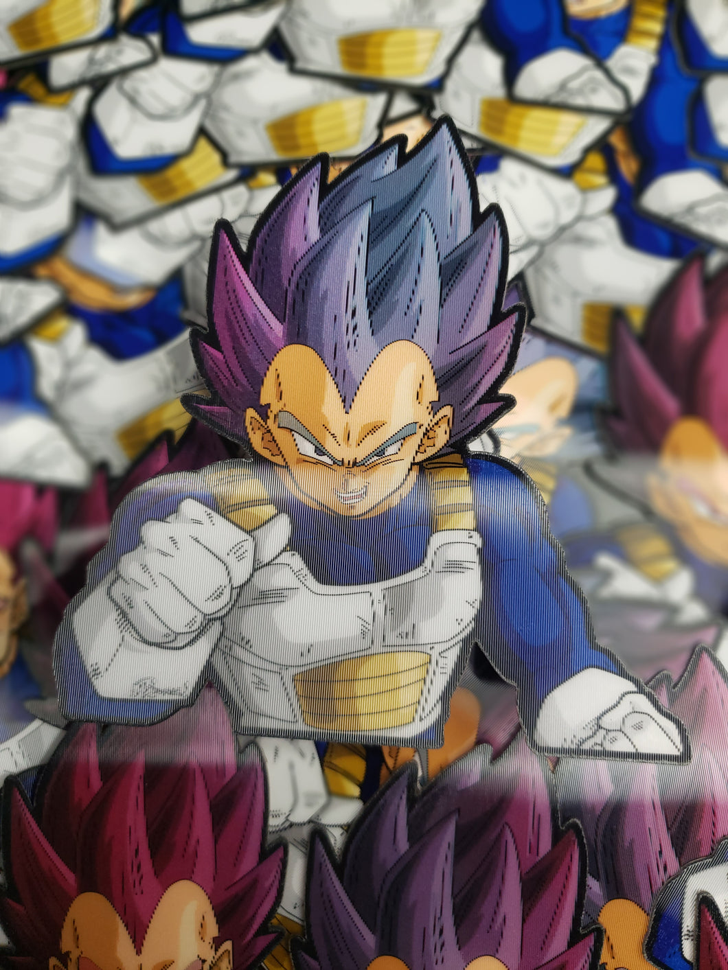 Vegeta Lenticular Sticker