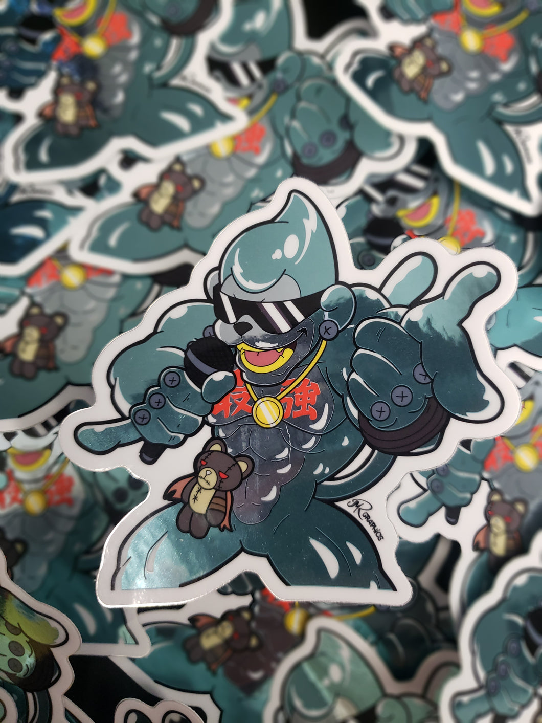 MetalEtemon Chrome Sticker