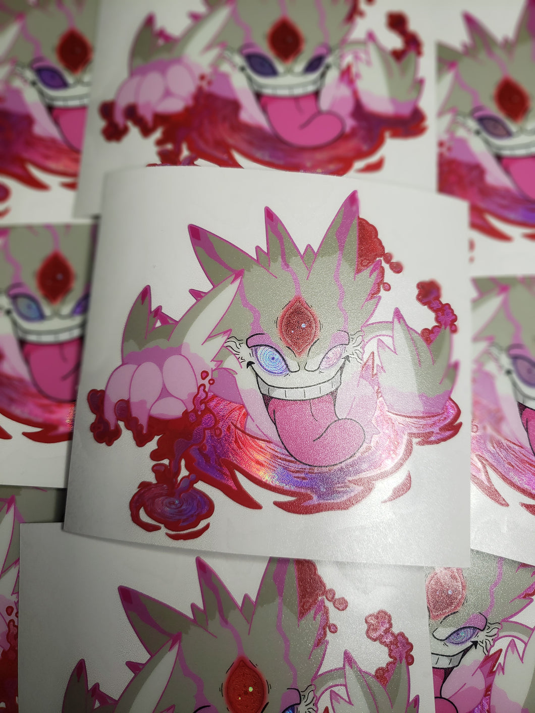 Shiny Rinne Sharingan Mega Gangar Decal