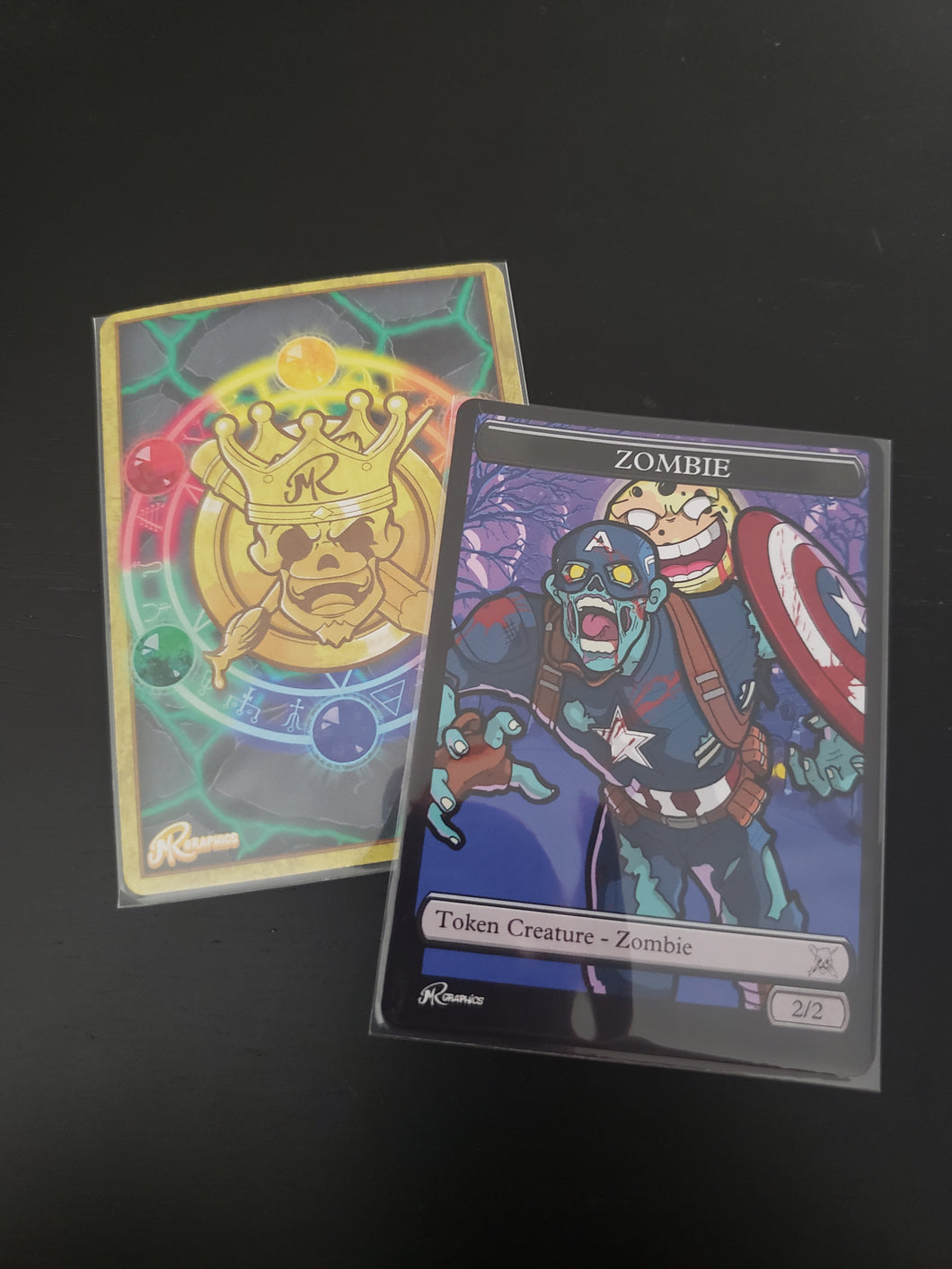 Captain Zombie Token TCG Card