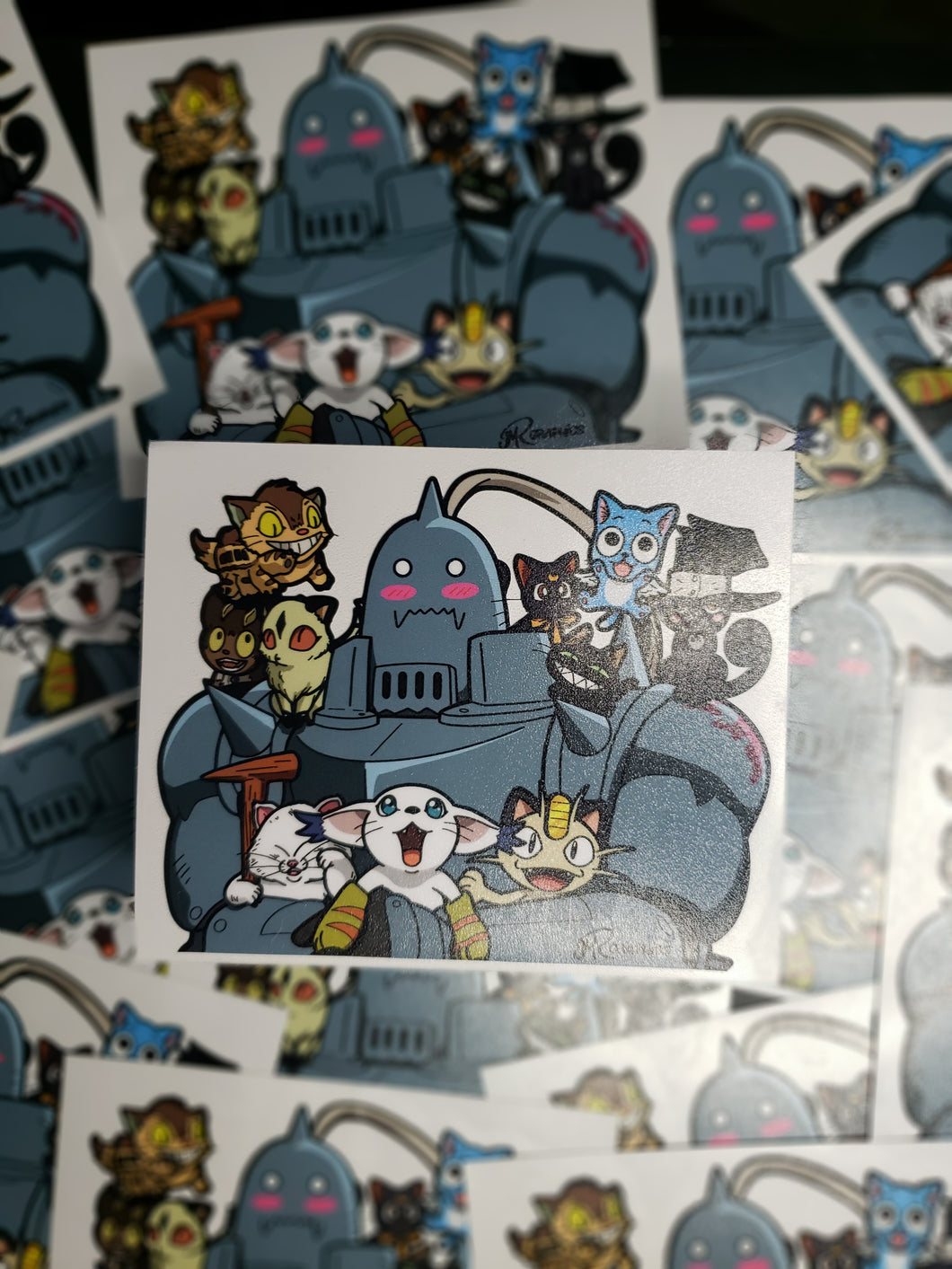 Alphonse Kittymania Sticker