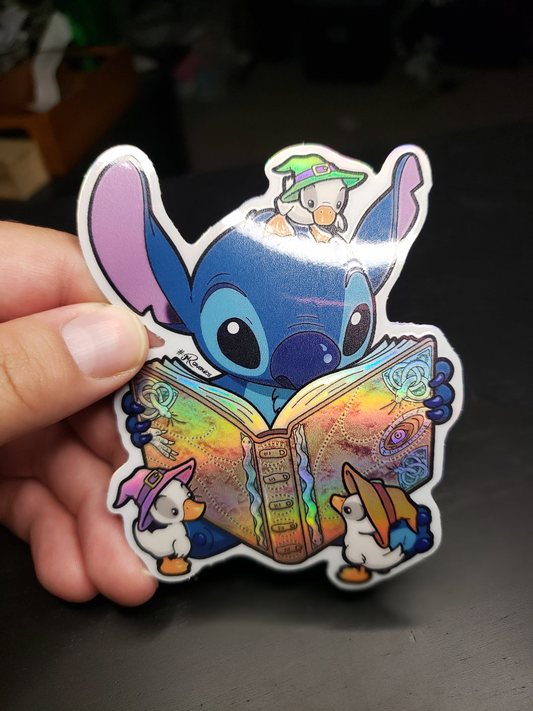 Hocus Pocus Stitch Sticker