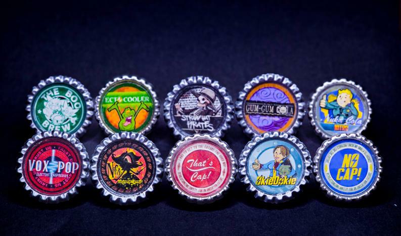 Bottle Cap Pins Mystery Bag