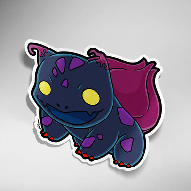 Heartless #094 Gengar Shiny Sticker – Mike Rodriguez Graphics