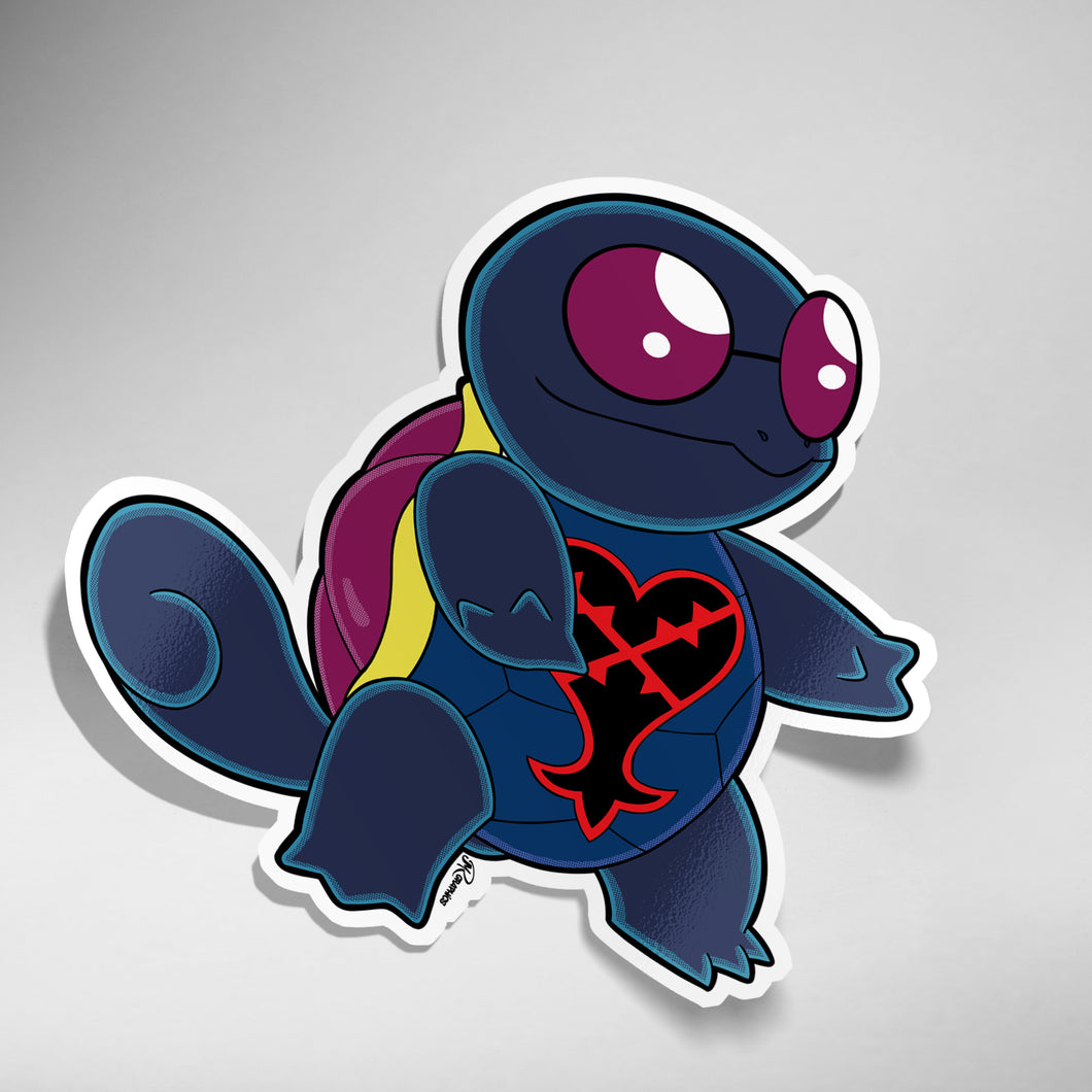 Heartless #007 Squirtle Squad Member Sticker