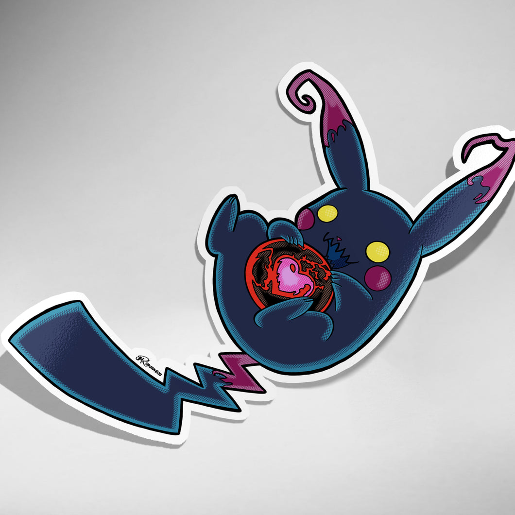 Heartless #025 Pikachu Sticker