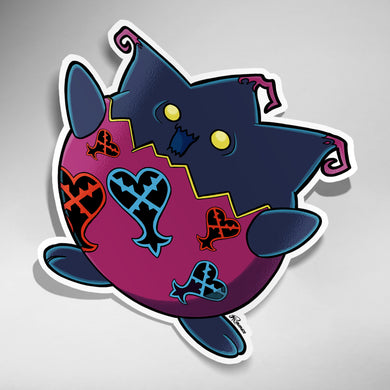 Heartless #094 Gengar Shiny Sticker – Mike Rodriguez Graphics