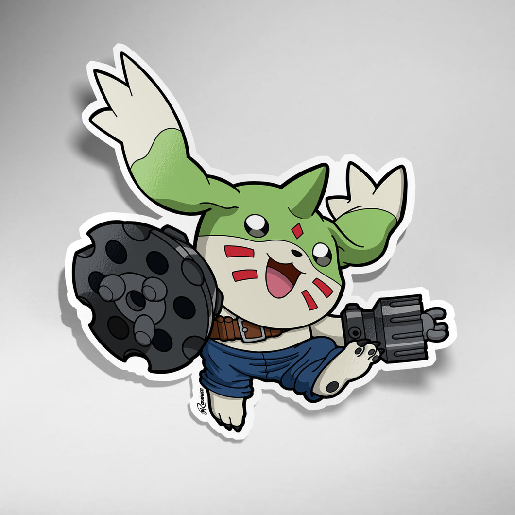 Gargomon Sticker