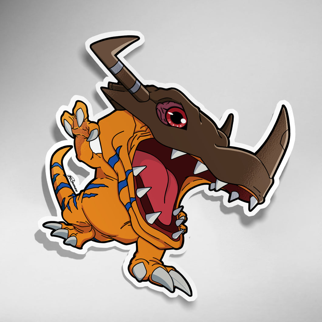 Greymon Sticker