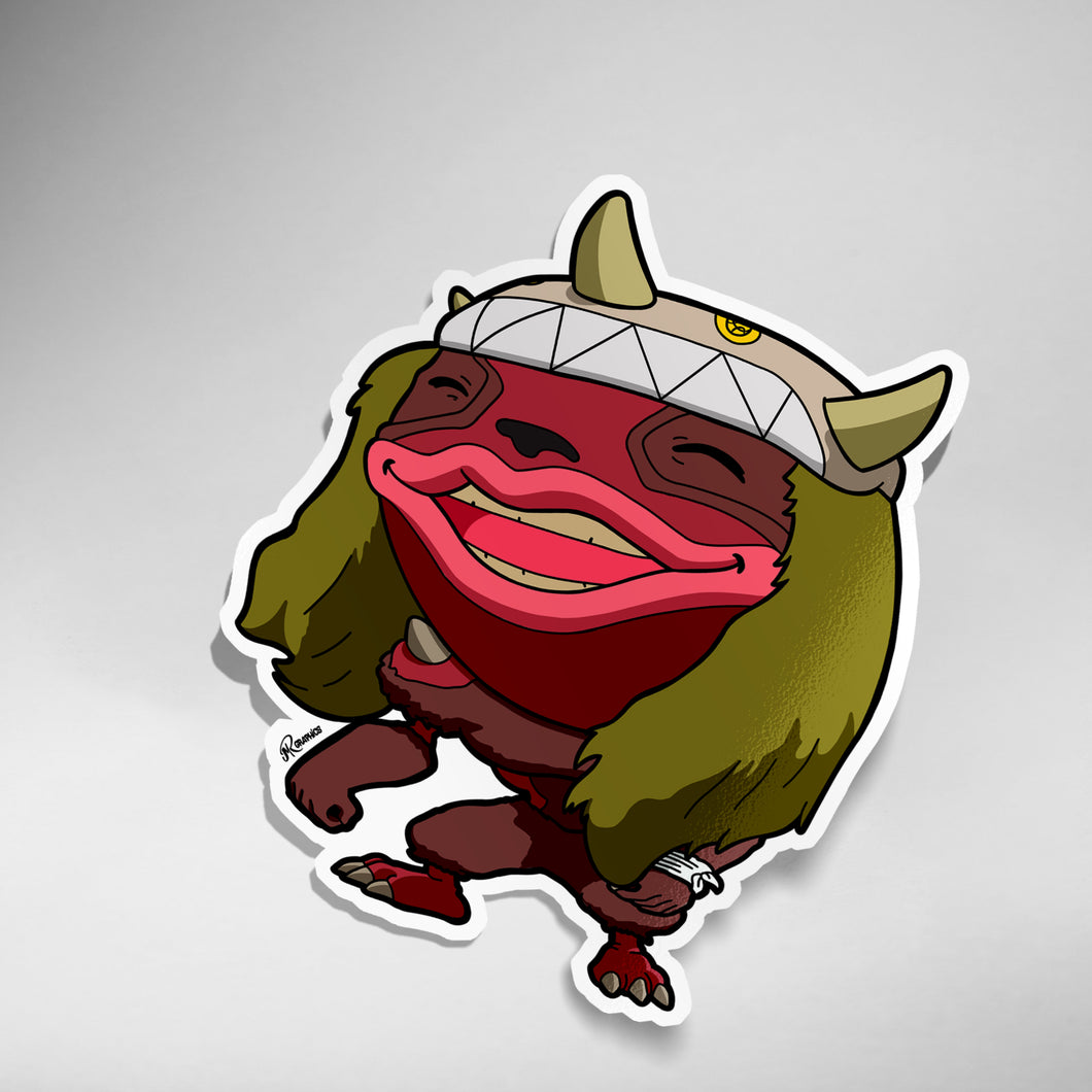 Wendigomon Sticker