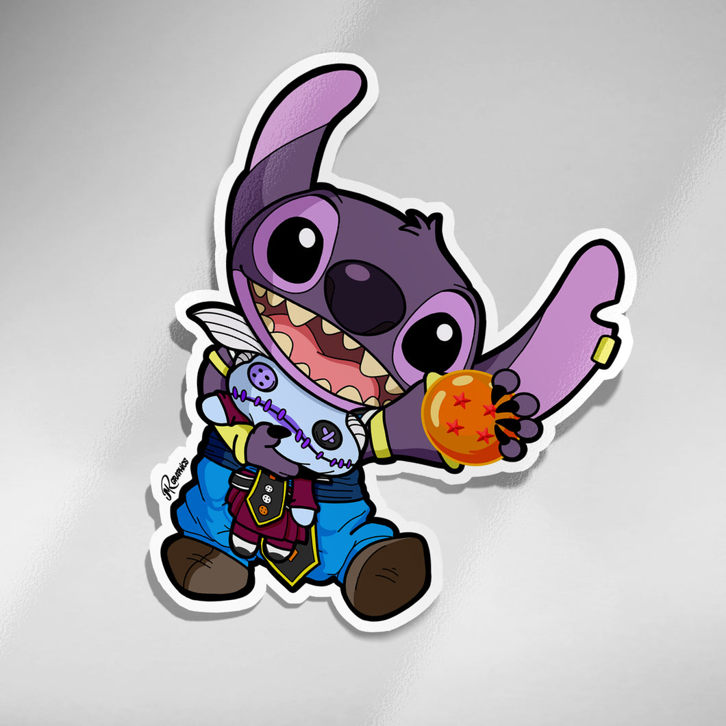 Beerus Stitch Sticker