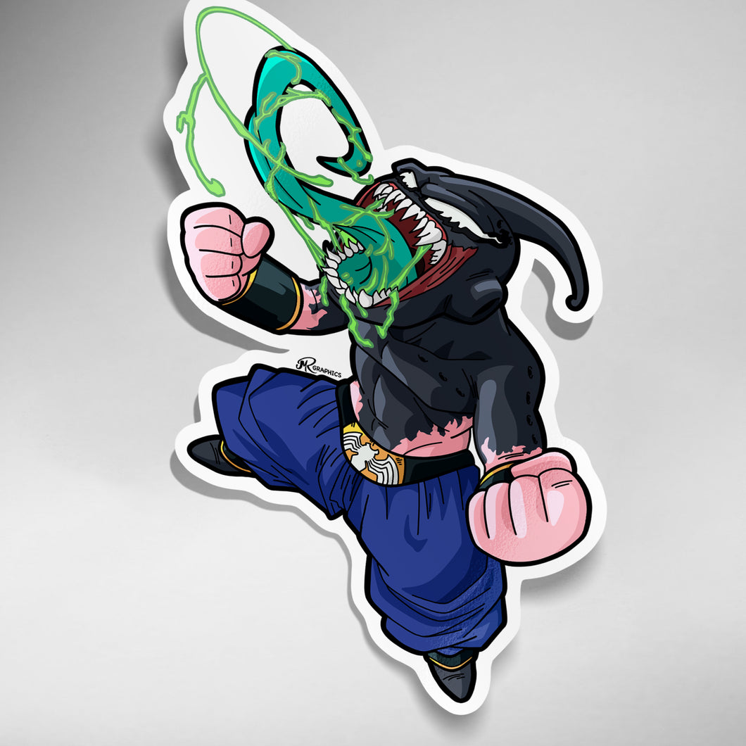 Venomized Kid Buu Sticker