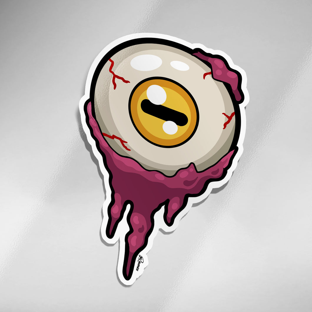 Eyeballs - Toad Sage Sticker