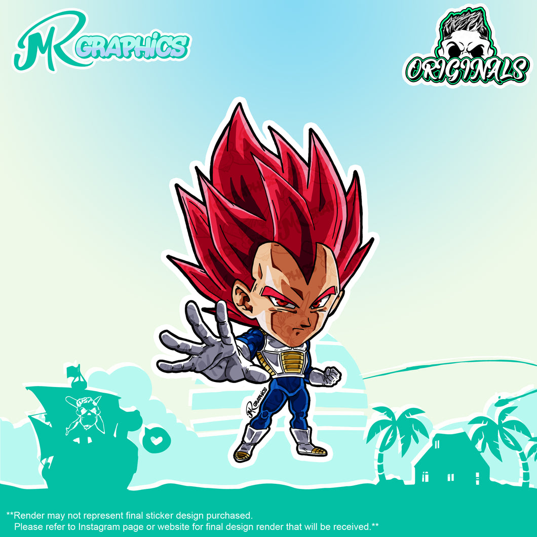 Vegeta (SSG) Sticker