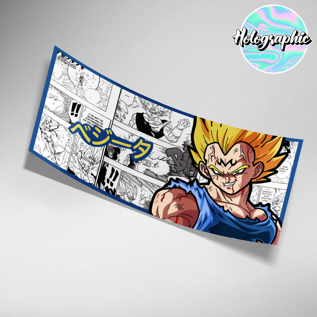 Majin Vegeta Holographic Slap