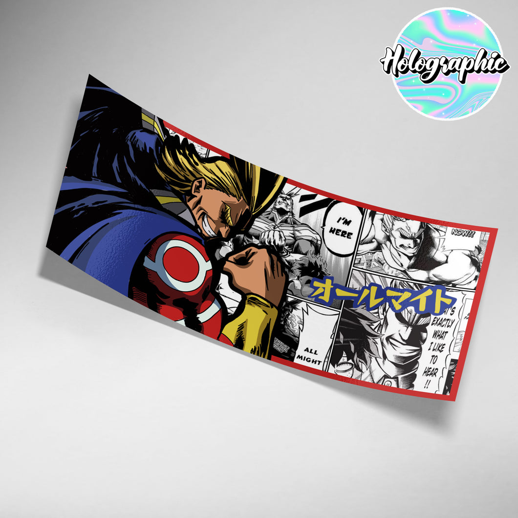 All Might SA Holographic Slap