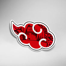 Load image into Gallery viewer, Akatsuki Cloud Itachi Sticker
