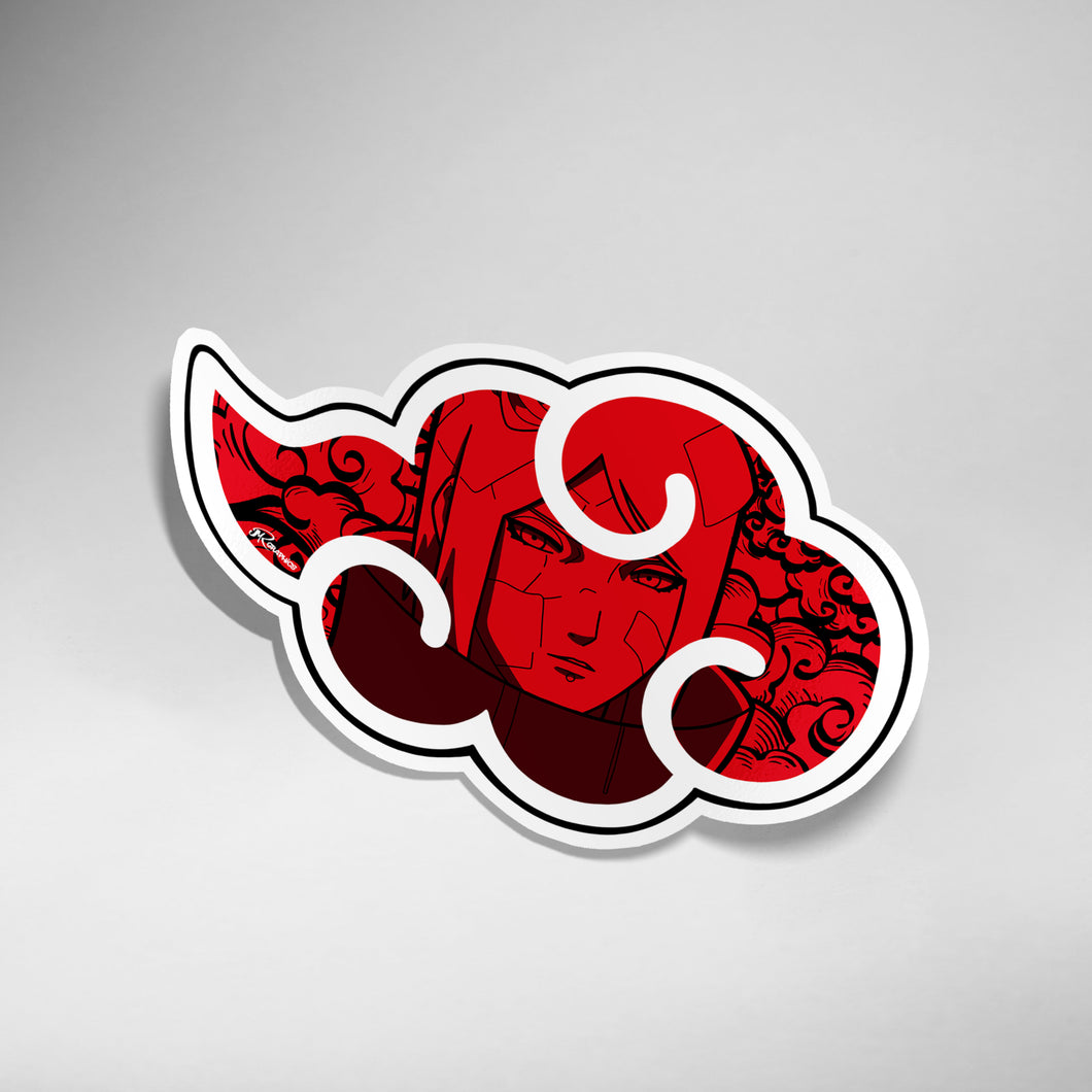 Akatsuki Cloud Konan Sticker