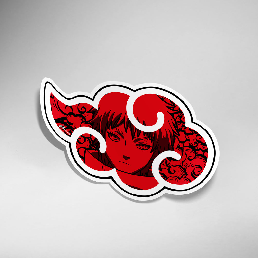 Akatsuki Cloud Sasori Sticker