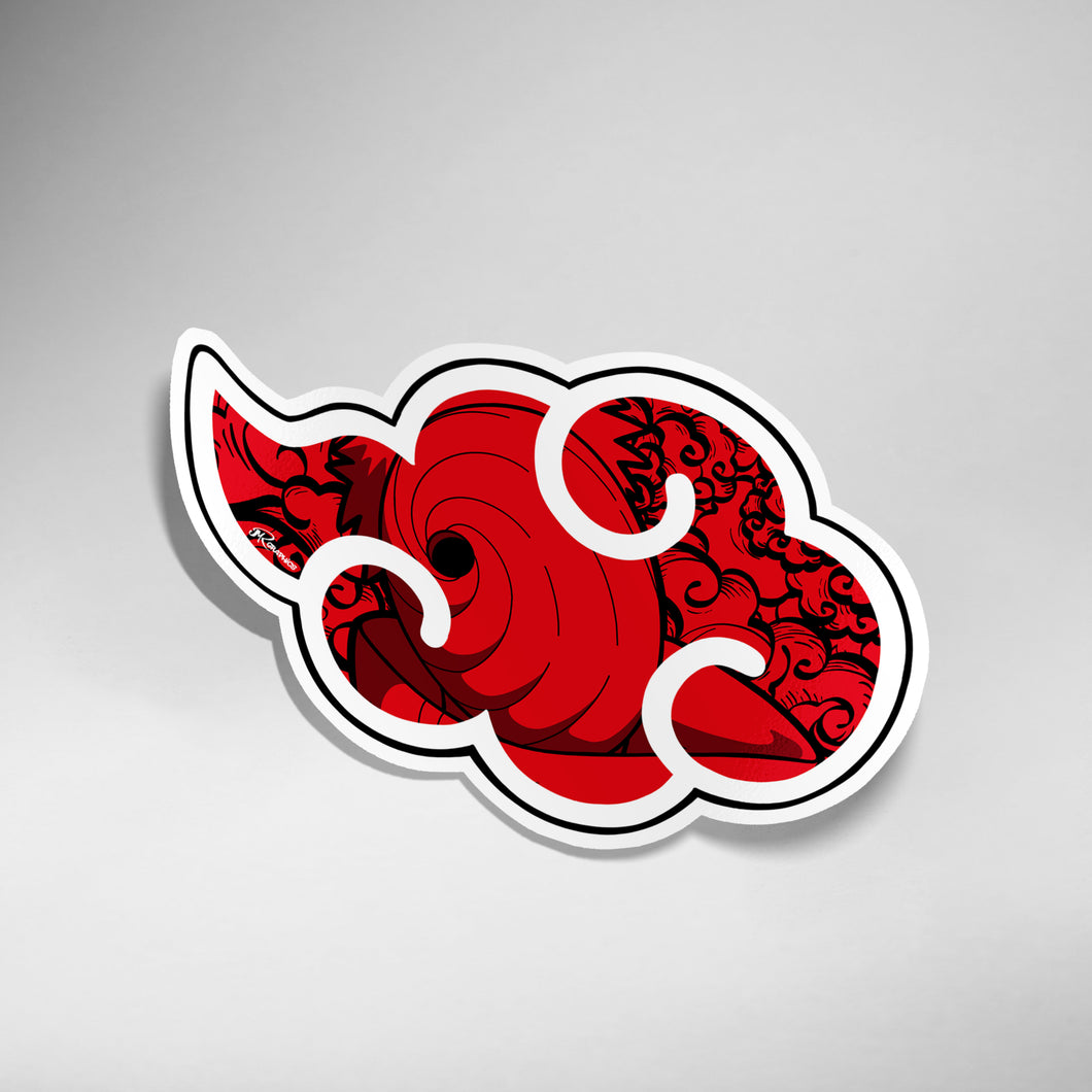 Akatsuki Cloud Tobi Sticker