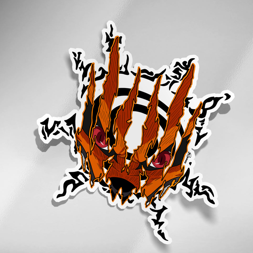 Nine-Tails Seal Sticker