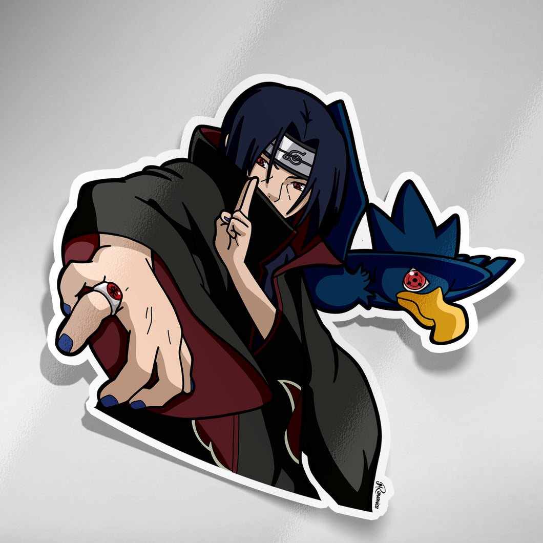 Poke Trainer Itachi Sticker