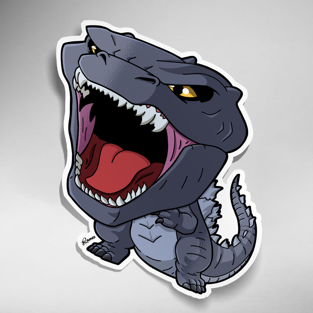 Godzilla Sticker