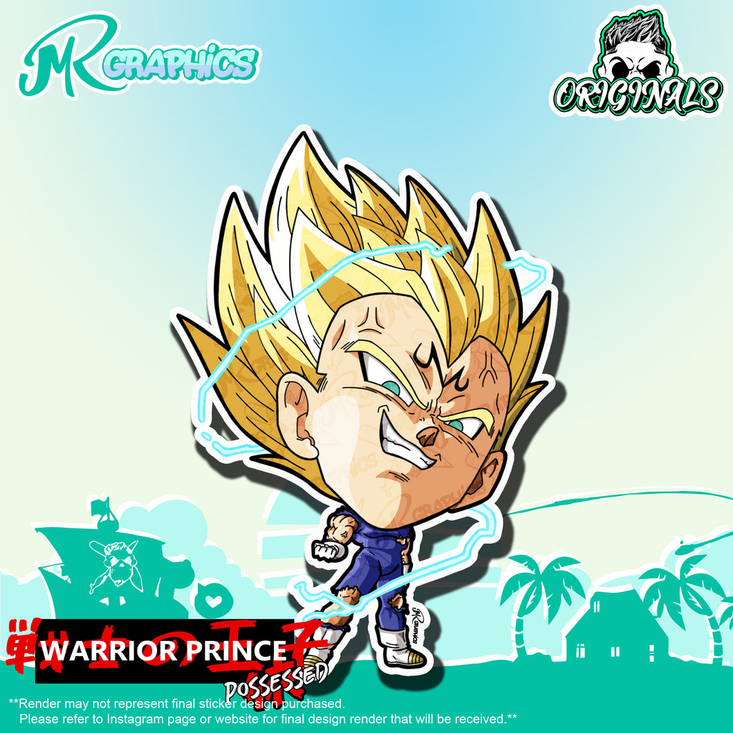 Vegeta Sticker