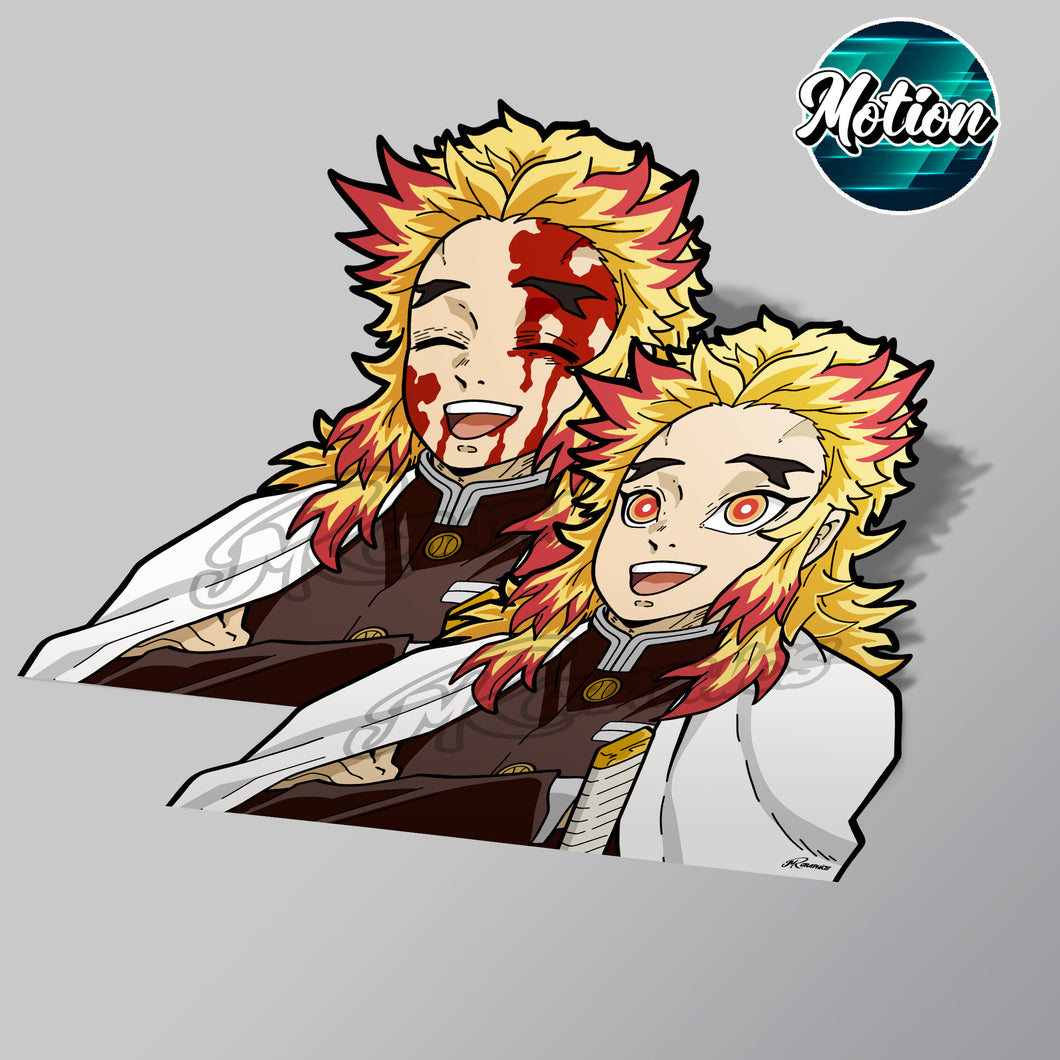 Rengoku Lenticular Sticker